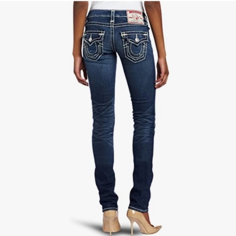True Religion Julie Low Rise Skinny Jean 25